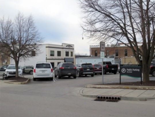 Vine Street Parking Lot - 1